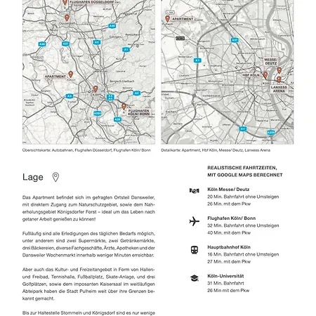 Zehnthof 2a Wh01 Eg - 2 Sz, 4 Betten Pulheim